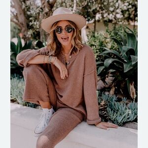 🏔️ Free People Hailey Set in praline